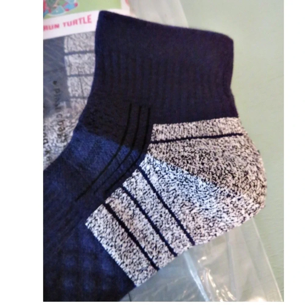 NSRRUN Turtle Wool Compression 4 Pack Running‎ Socks XL Cushioning Arch Support